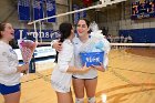 Senior Day  Wheaton Women's Volleyball Senior Day 2023. - Photo by Keith Nordstrom : Wheaton, Volleyball, VB